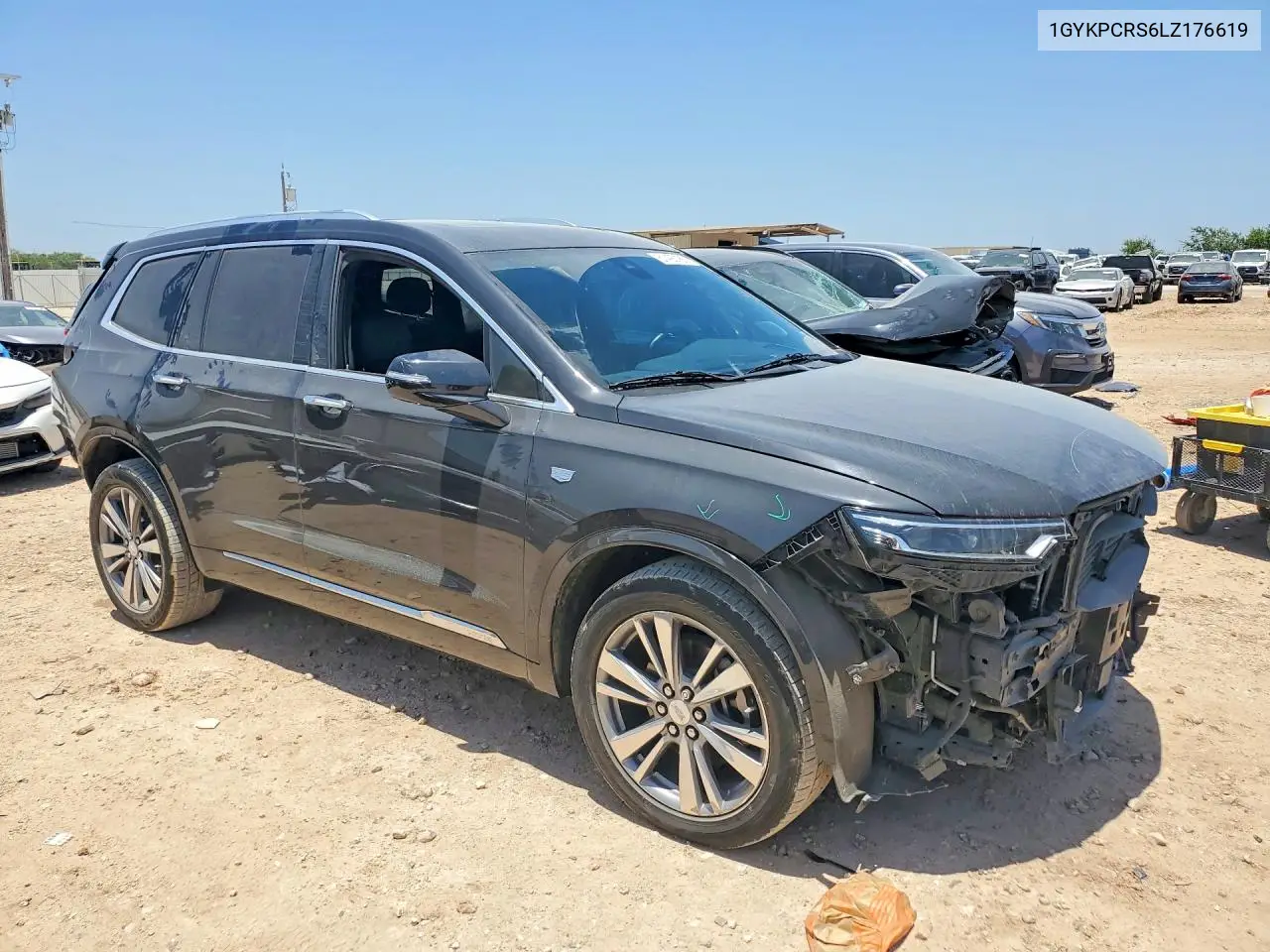 2020 Cadillac Xt6 Premium Luxury VIN: 1GYKPCRS6LZ176619 Lot: 61423186
