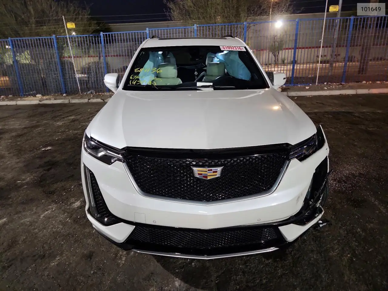 2020 Cadillac Xt6 Sport VIN: 101649 Lot: 61992316
