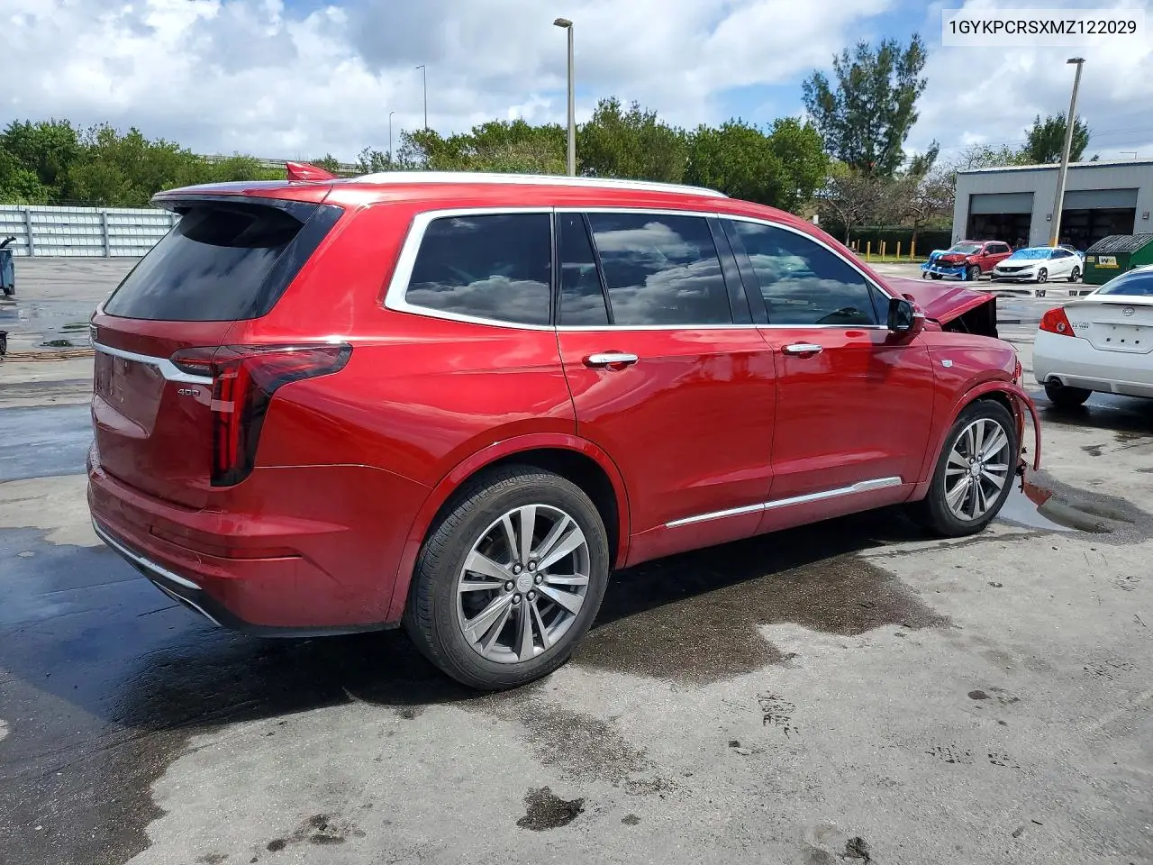 2021 Cadillac Xt6 Premium Luxury VIN: 1GYKPCRSXMZ122029 Lot: 47025286