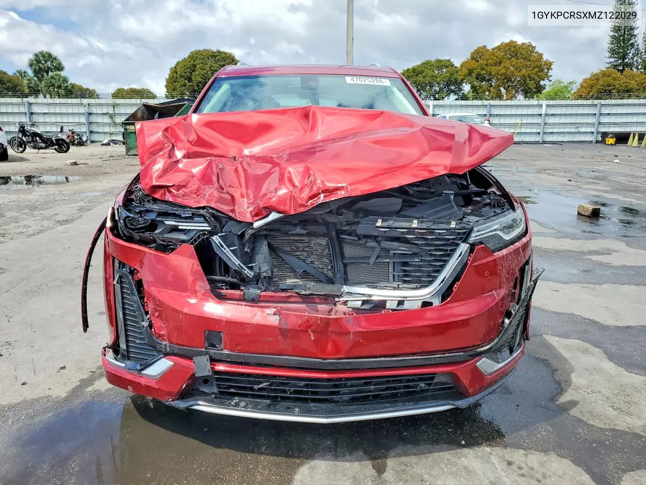 2021 Cadillac Xt6 Premium Luxury VIN: 1GYKPCRSXMZ122029 Lot: 47025286