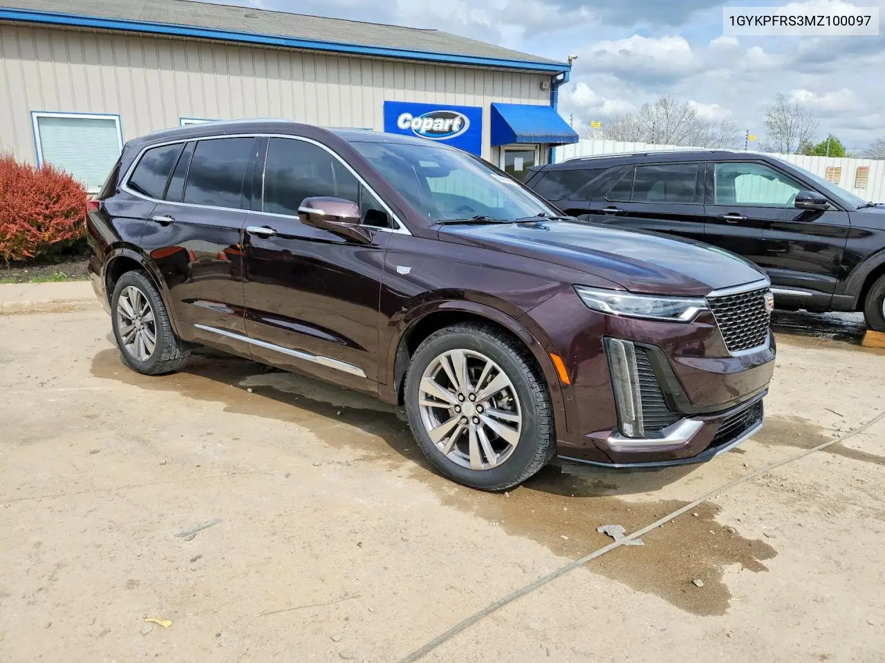 2021 Cadillac Xt6 Platinum Premium Luxury VIN: 1GYKPFRS3MZ100097 Lot: 48418306