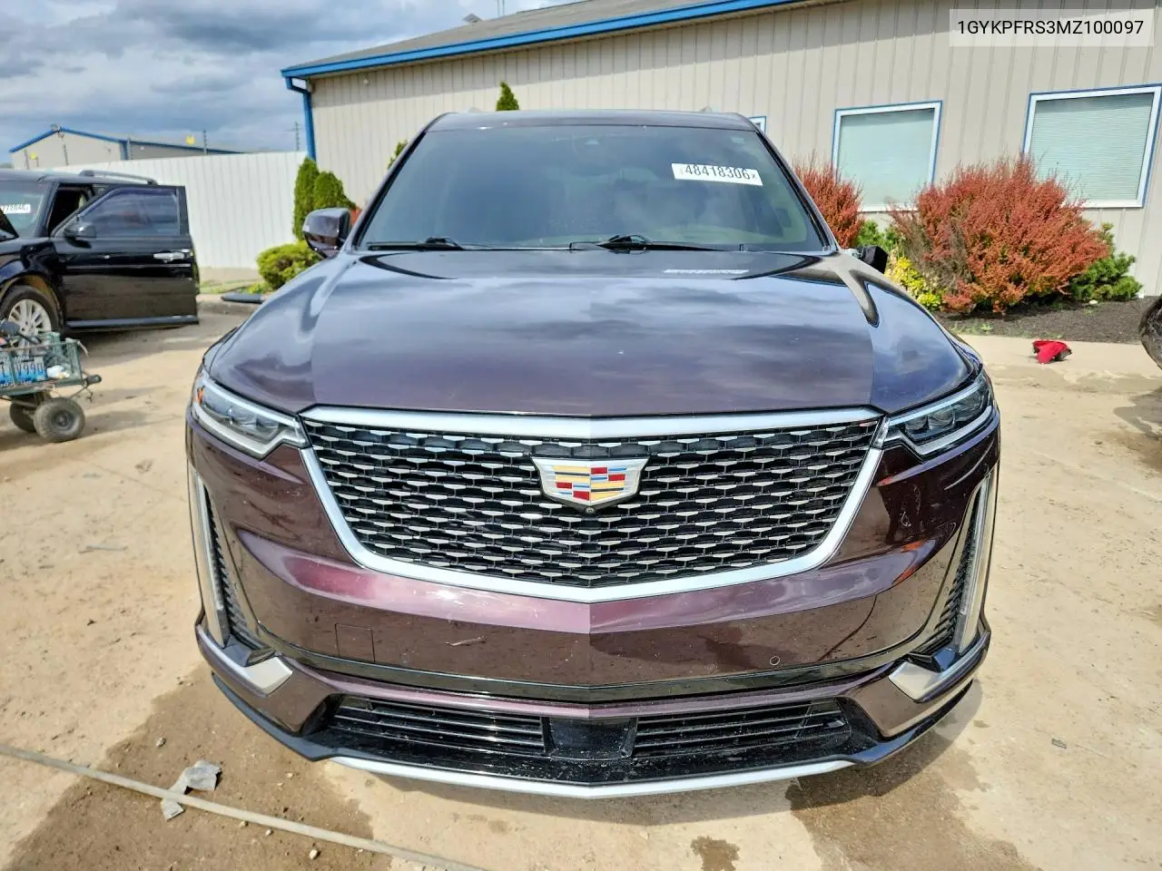 2021 Cadillac Xt6 Platinum Premium Luxury VIN: 1GYKPFRS3MZ100097 Lot: 48418306