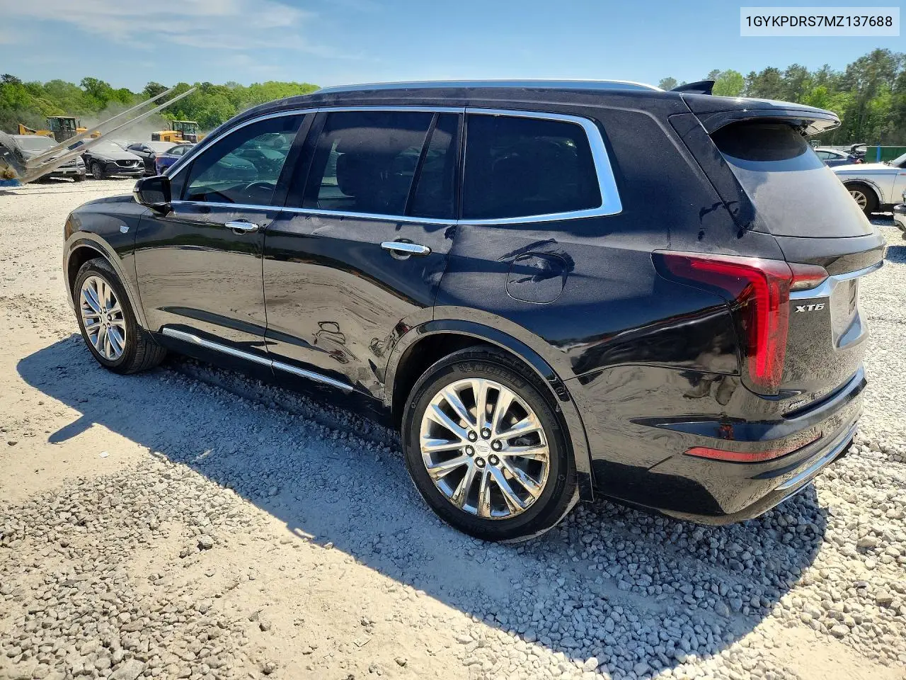 2021 Cadillac Xt6 Premium Luxury VIN: 1GYKPDRS7MZ137688 Lot: 50167426