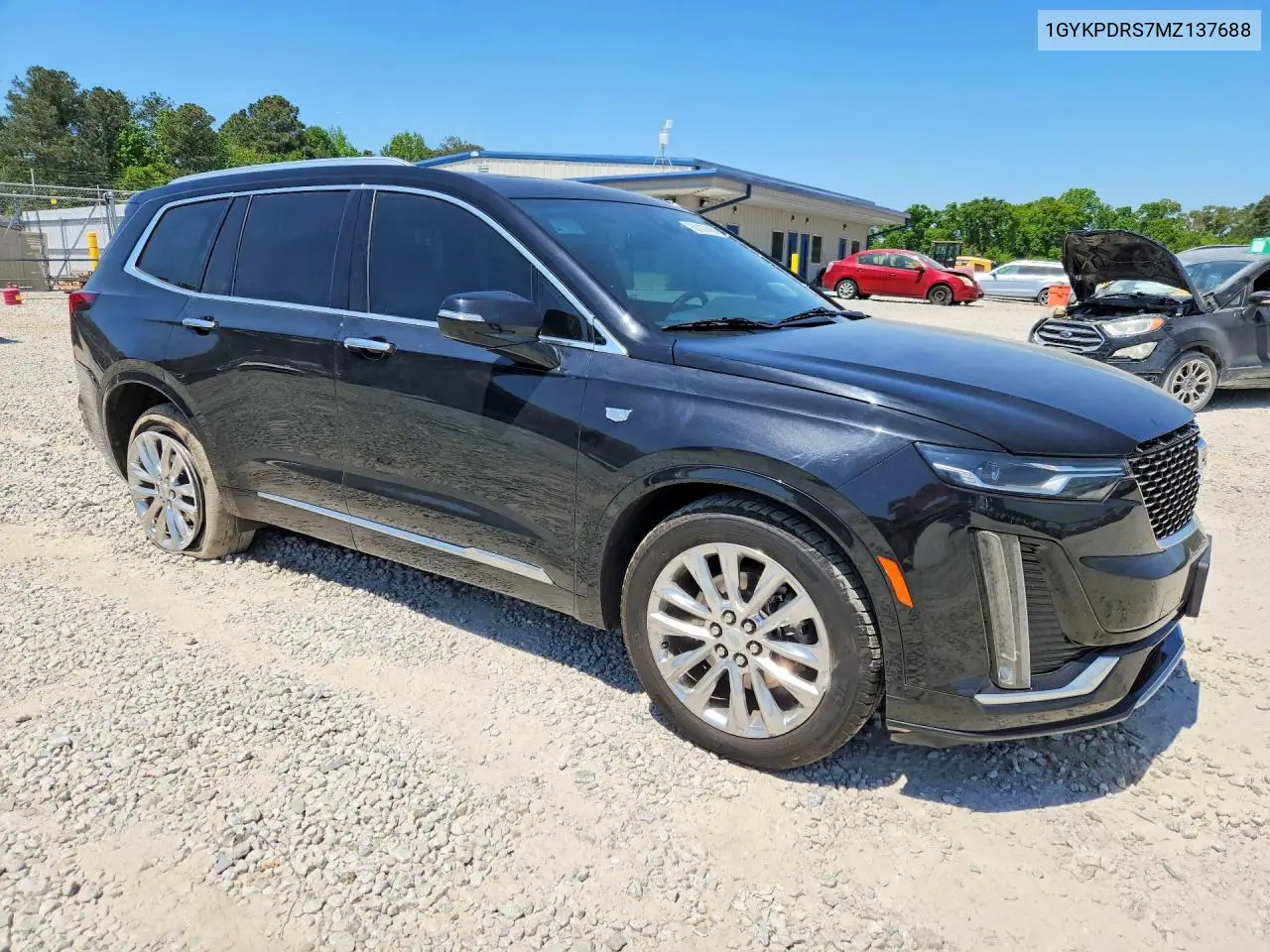 2021 Cadillac Xt6 Premium Luxury VIN: 1GYKPDRS7MZ137688 Lot: 50167426