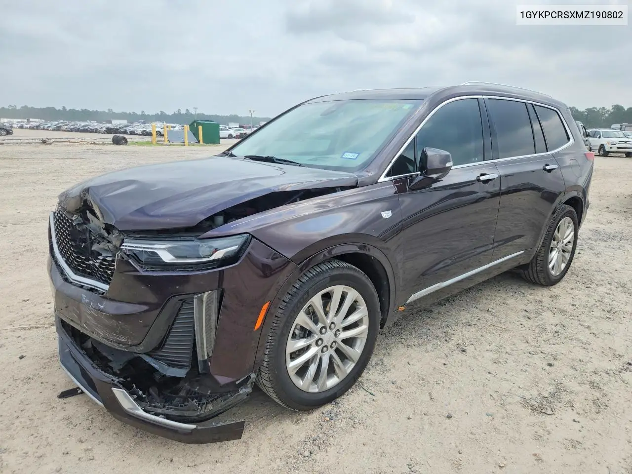 2021 Cadillac Xt6 Premium Luxury VIN: 1GYKPCRSXMZ190802 Lot: 50934146