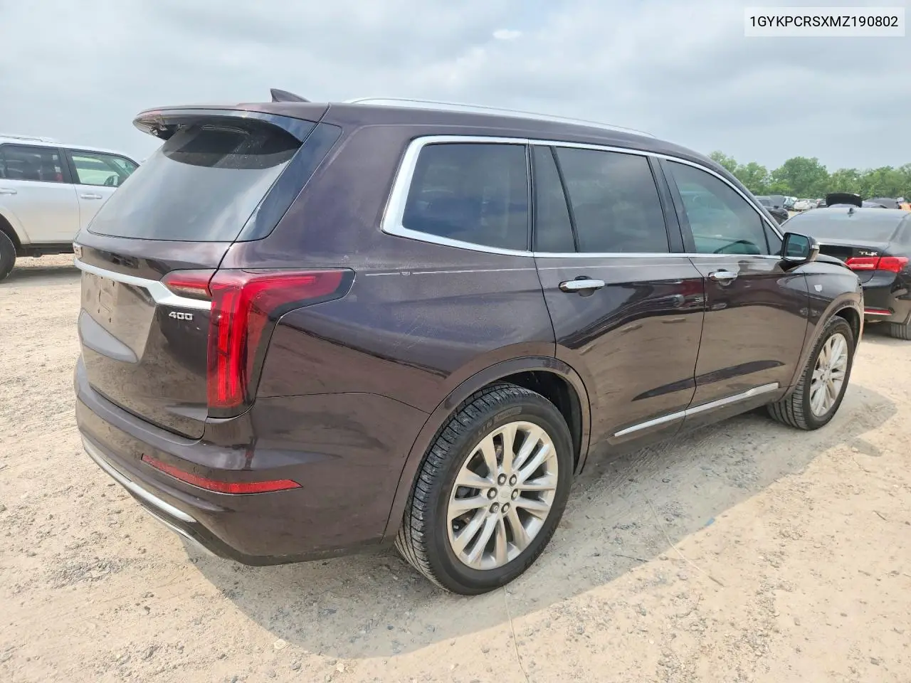 2021 Cadillac Xt6 Premium Luxury VIN: 1GYKPCRSXMZ190802 Lot: 50934146