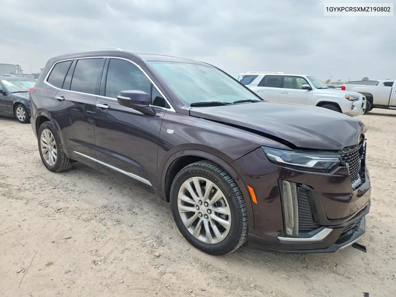 2021 Cadillac Xt6 Premium Luxury VIN: 1GYKPCRSXMZ190802 Lot: 50934146