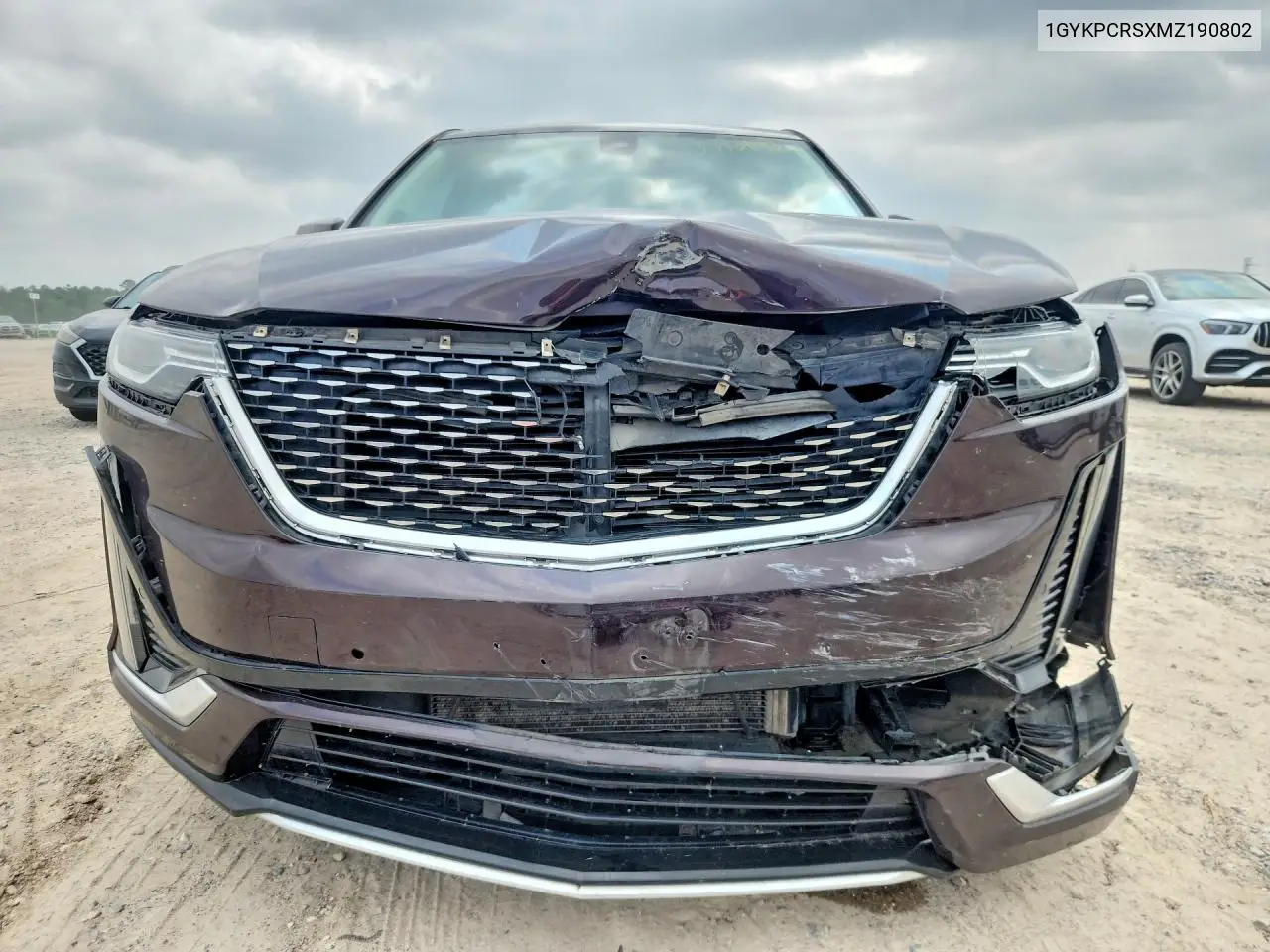 2021 Cadillac Xt6 Premium Luxury VIN: 1GYKPCRSXMZ190802 Lot: 50934146