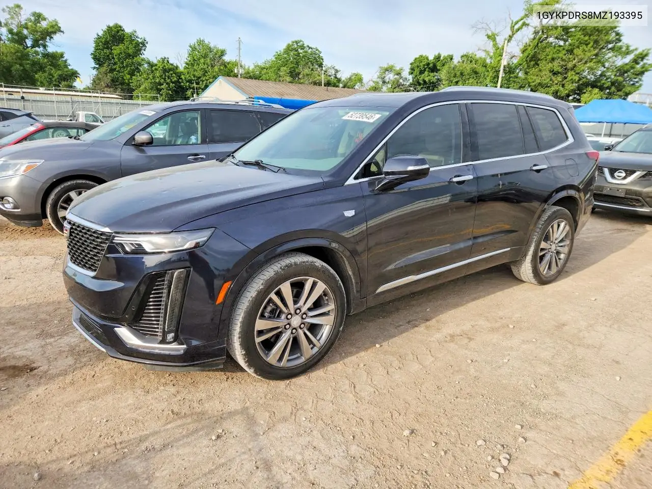 2021 Cadillac Xt6 Premium Luxury VIN: 1GYKPDRS8MZ193395 Lot: 52739546