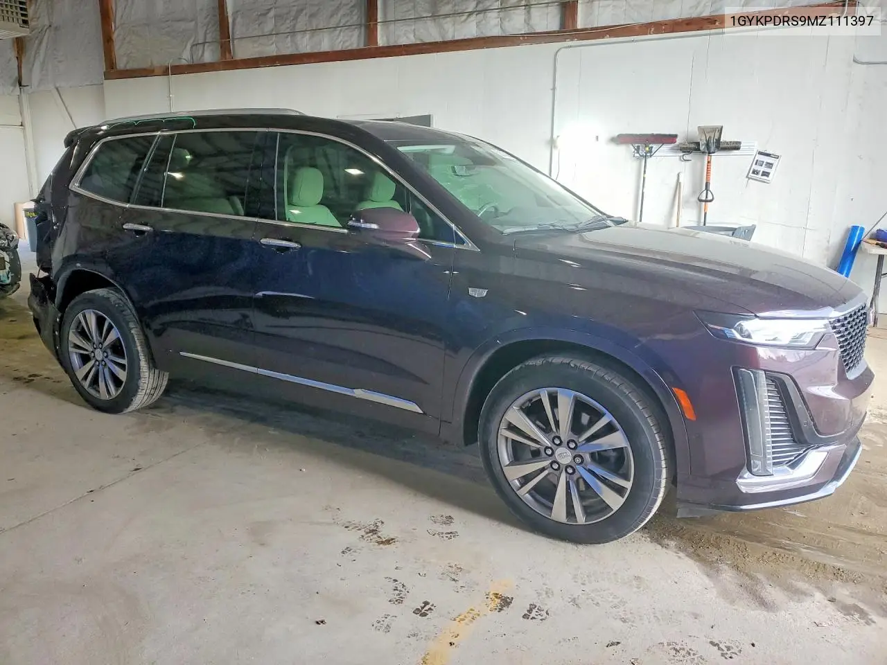 2021 Cadillac Xt6 Premium Luxury VIN: 1GYKPDRS9MZ111397 Lot: 52883666