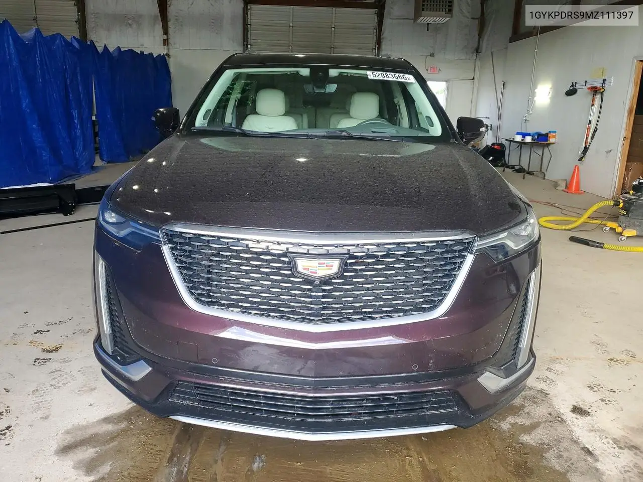 2021 Cadillac Xt6 Premium Luxury VIN: 1GYKPDRS9MZ111397 Lot: 52883666