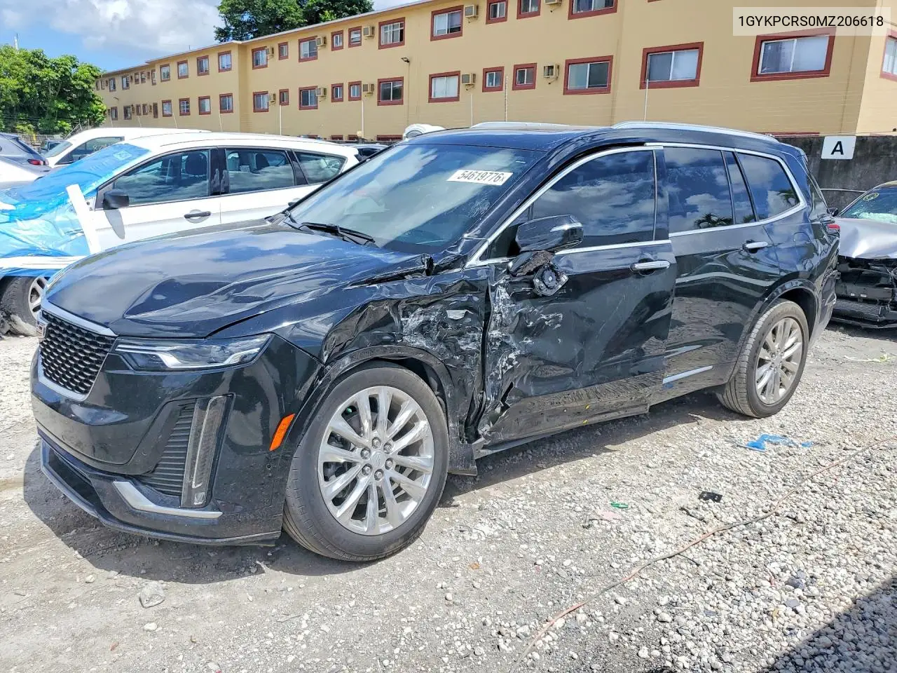 2021 Cadillac Xt6 Premium Luxury VIN: 1GYKPCRS0MZ206618 Lot: 54619776