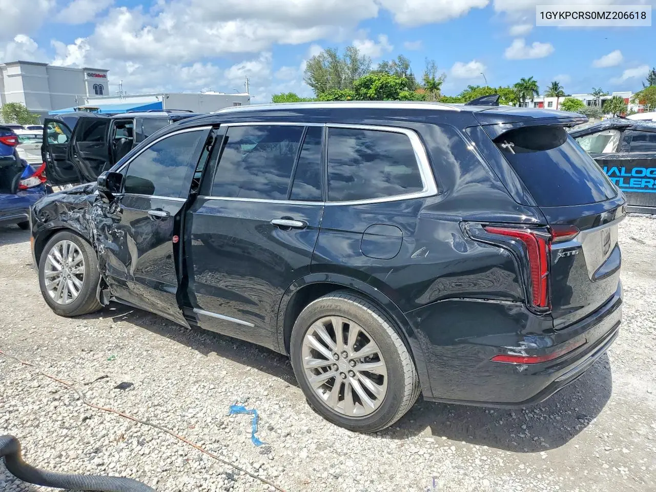 2021 Cadillac Xt6 Premium Luxury VIN: 1GYKPCRS0MZ206618 Lot: 54619776