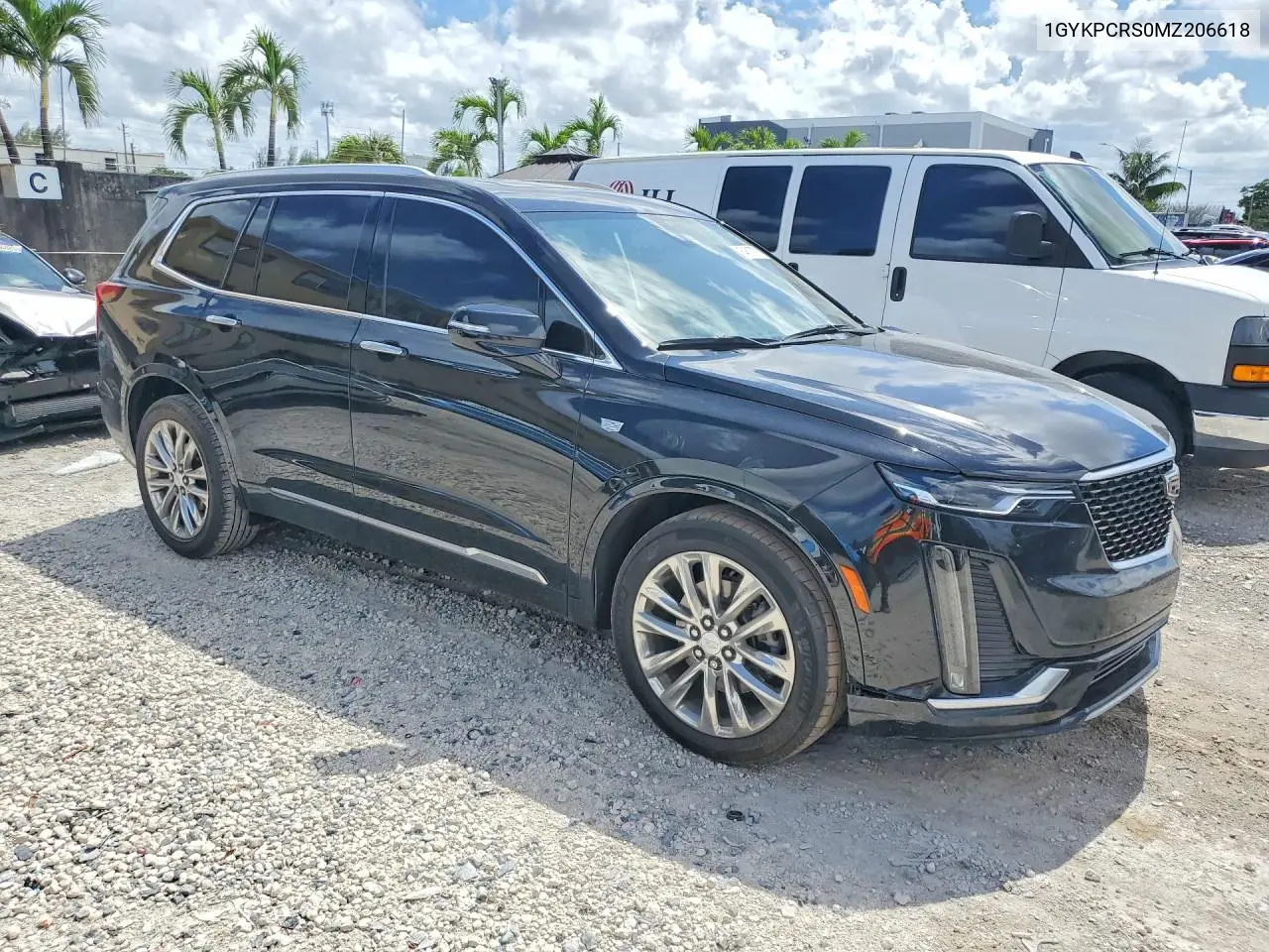2021 Cadillac Xt6 Premium Luxury VIN: 1GYKPCRS0MZ206618 Lot: 54619776