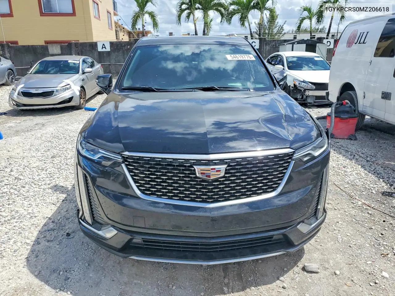 2021 Cadillac Xt6 Premium Luxury VIN: 1GYKPCRS0MZ206618 Lot: 54619776