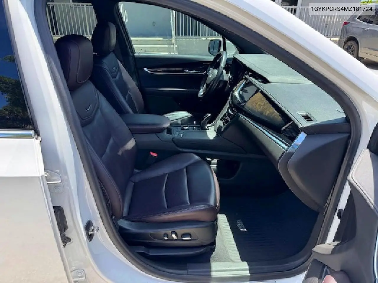 2021 Cadillac Xt6 Premium Luxury VIN: 1GYKPCRS4MZ181724 Lot: 55040686