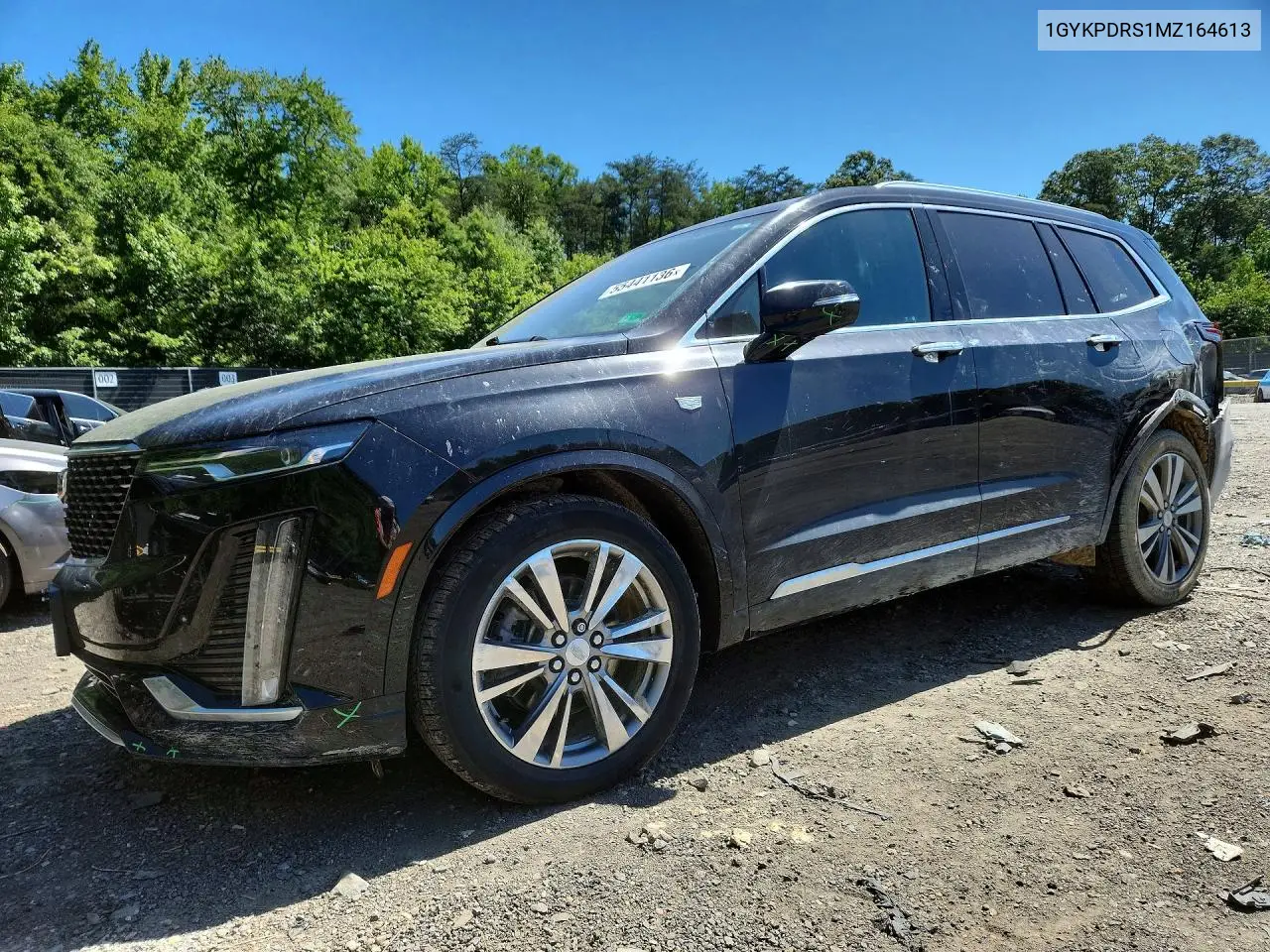 2021 Cadillac Xt6 Premium Luxury VIN: 1GYKPDRS1MZ164613 Lot: 55441136
