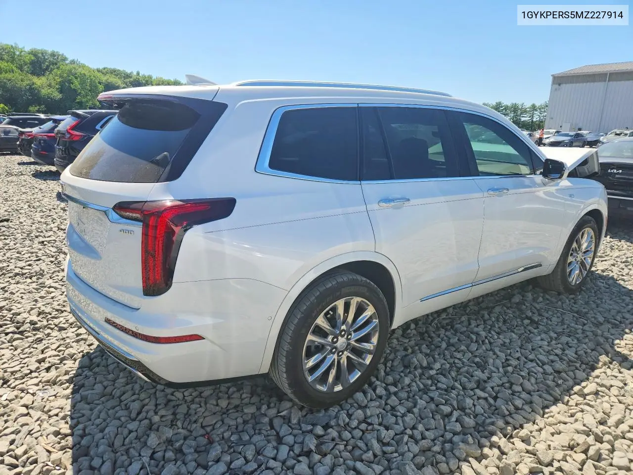 2021 Cadillac Xt6 Platinum Premium Luxury VIN: 1GYKPERS5MZ227914 Lot: 56037516