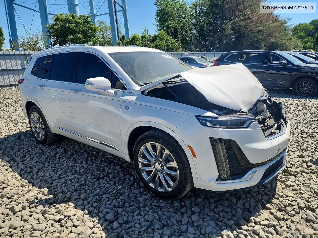2021 Cadillac Xt6 Platinum Premium Luxury VIN: 1GYKPERS5MZ227914 Lot: 56037516