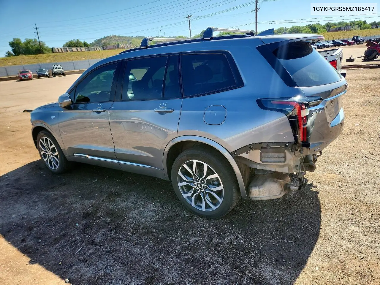 2021 Cadillac Xt6 Sport VIN: 1GYKPGRS5MZ185417 Lot: 56099746