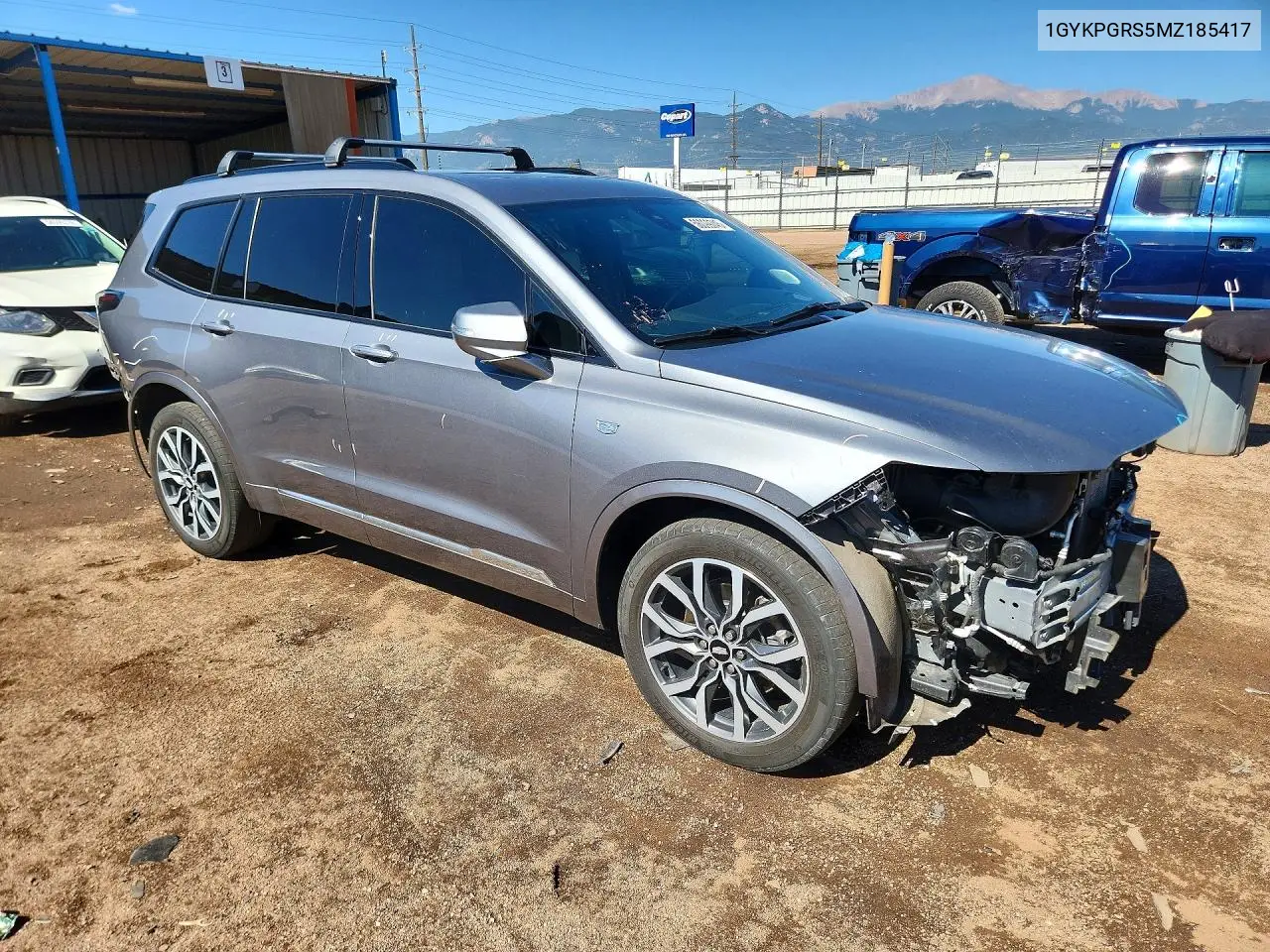 2021 Cadillac Xt6 Sport VIN: 1GYKPGRS5MZ185417 Lot: 56099746