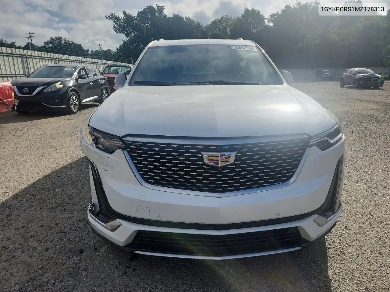 2021 Cadillac Xt6 Premium Luxury VIN: 1GYKPCRS1MZ178313 Lot: 56655536