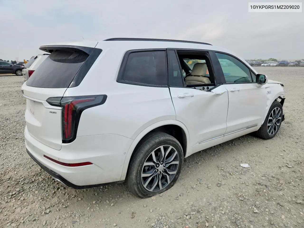 2021 Cadillac Xt6 Sport VIN: 1GYKPGRS1MZ209020 Lot: 57126056