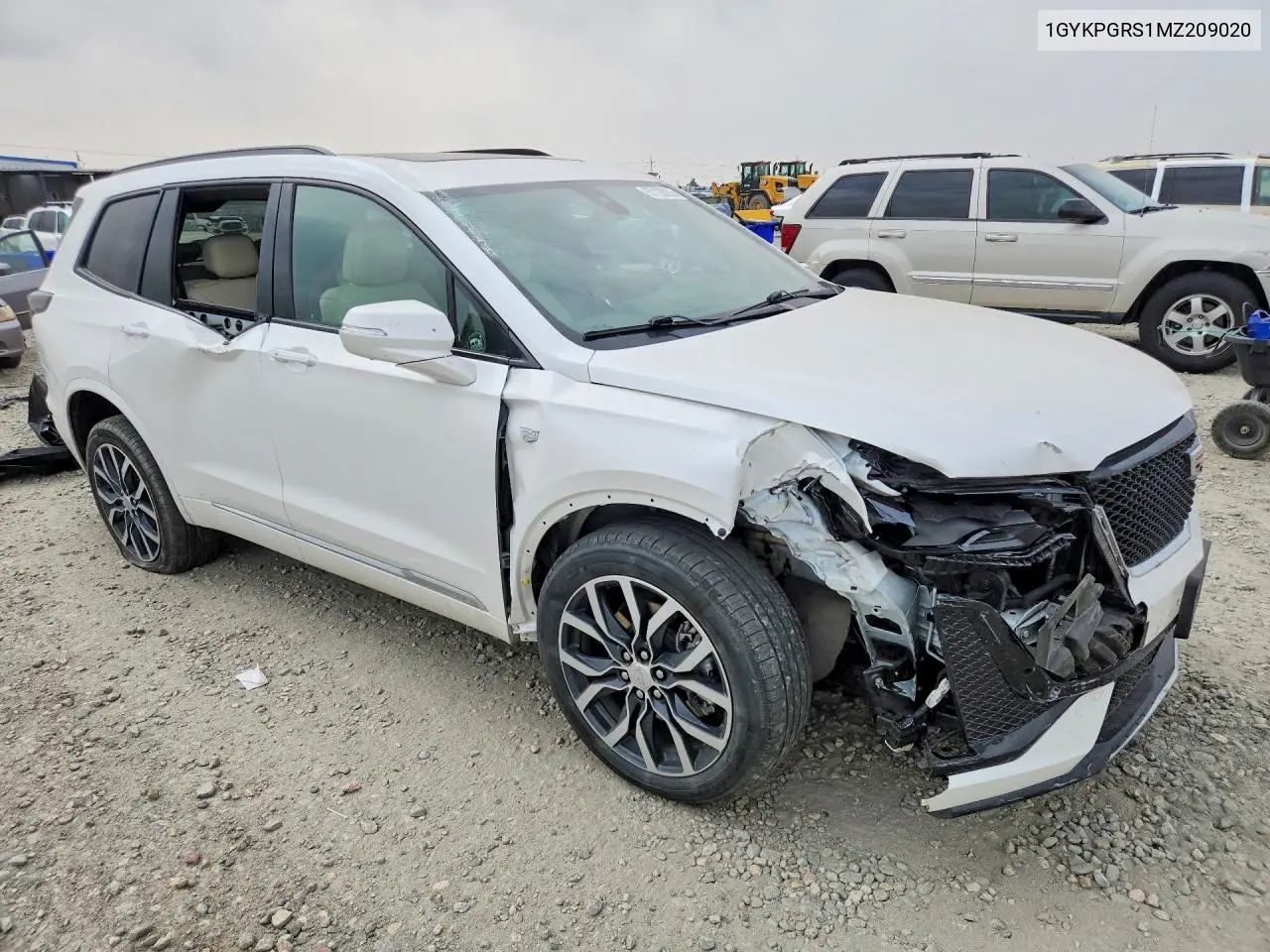 2021 Cadillac Xt6 Sport VIN: 1GYKPGRS1MZ209020 Lot: 57126056