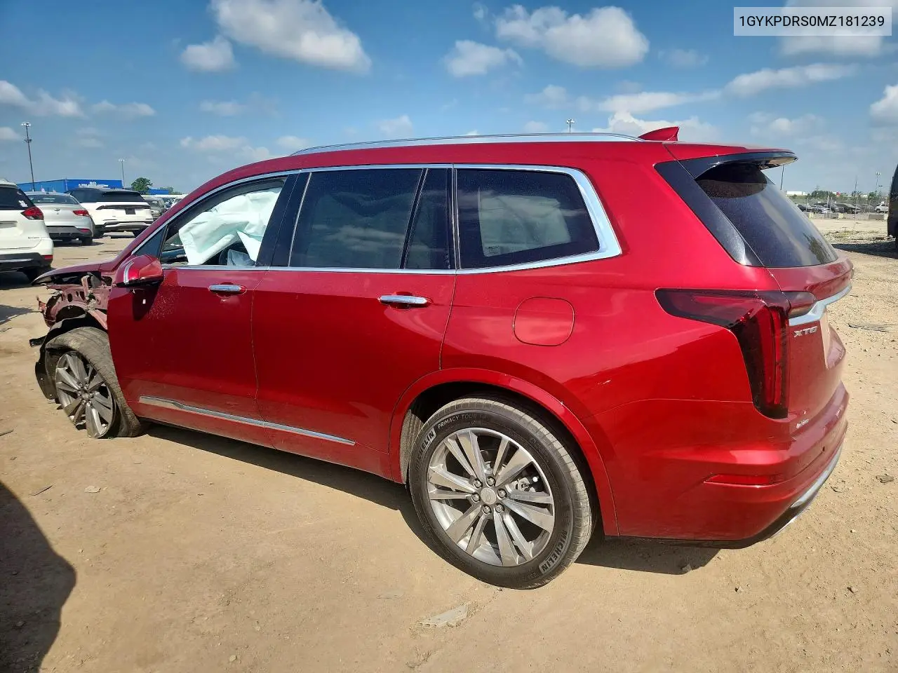 2021 Cadillac Xt6 Premium Luxury VIN: 1GYKPDRS0MZ181239 Lot: 58661766