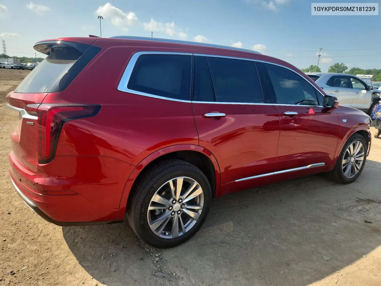 2021 Cadillac Xt6 Premium Luxury VIN: 1GYKPDRS0MZ181239 Lot: 58661766
