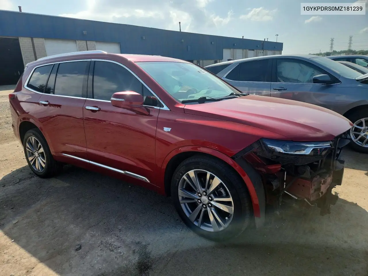 2021 Cadillac Xt6 Premium Luxury VIN: 1GYKPDRS0MZ181239 Lot: 58661766