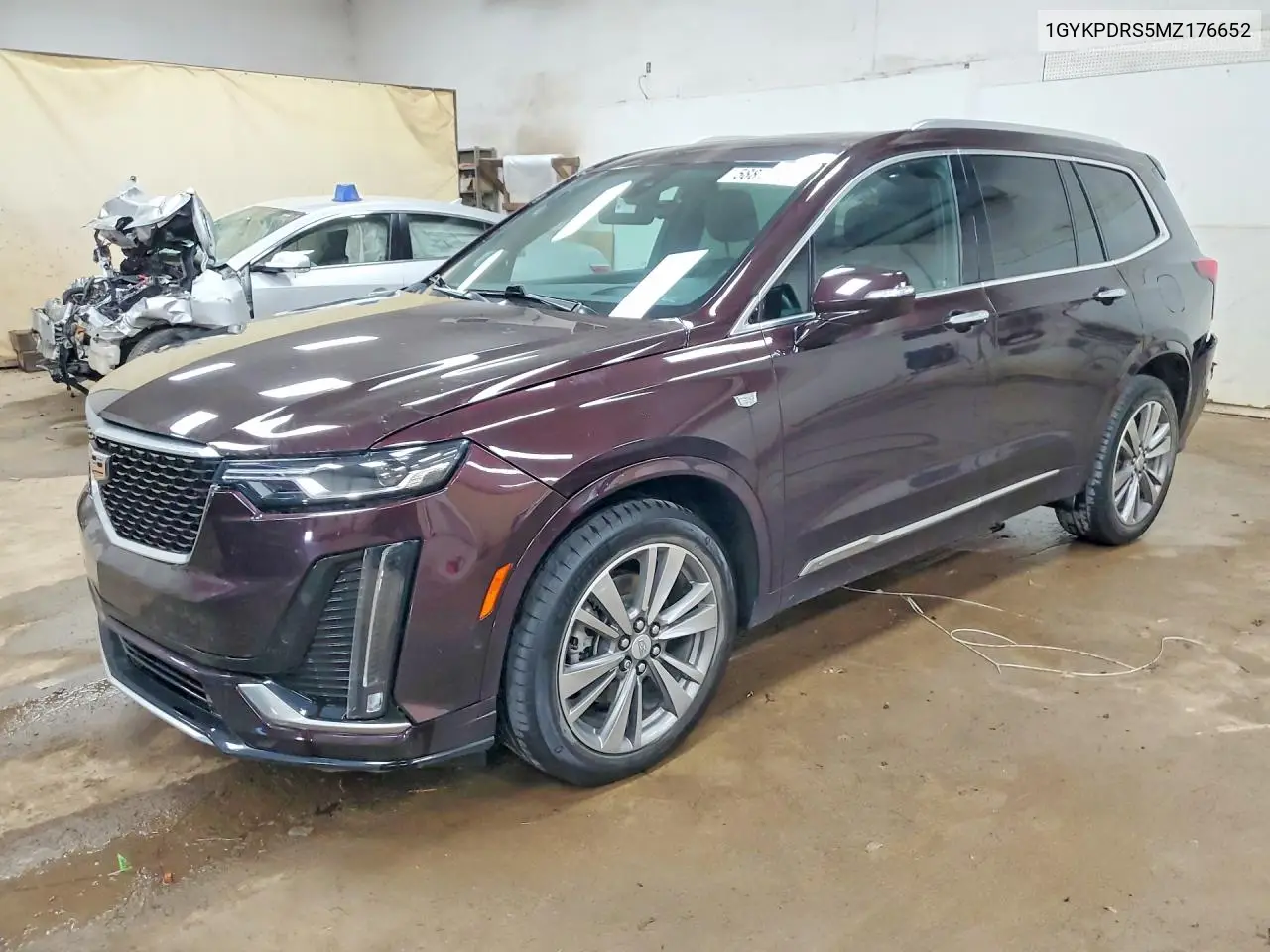 2021 Cadillac Xt6 Premium Luxury VIN: 1GYKPDRS5MZ176652 Lot: 58816166