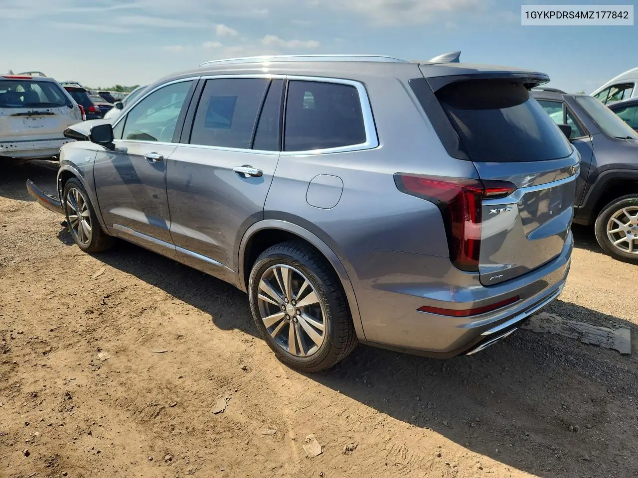 2021 Cadillac Xt6 Premium Luxury VIN: 1GYKPDRS4MZ177842 Lot: 59613846