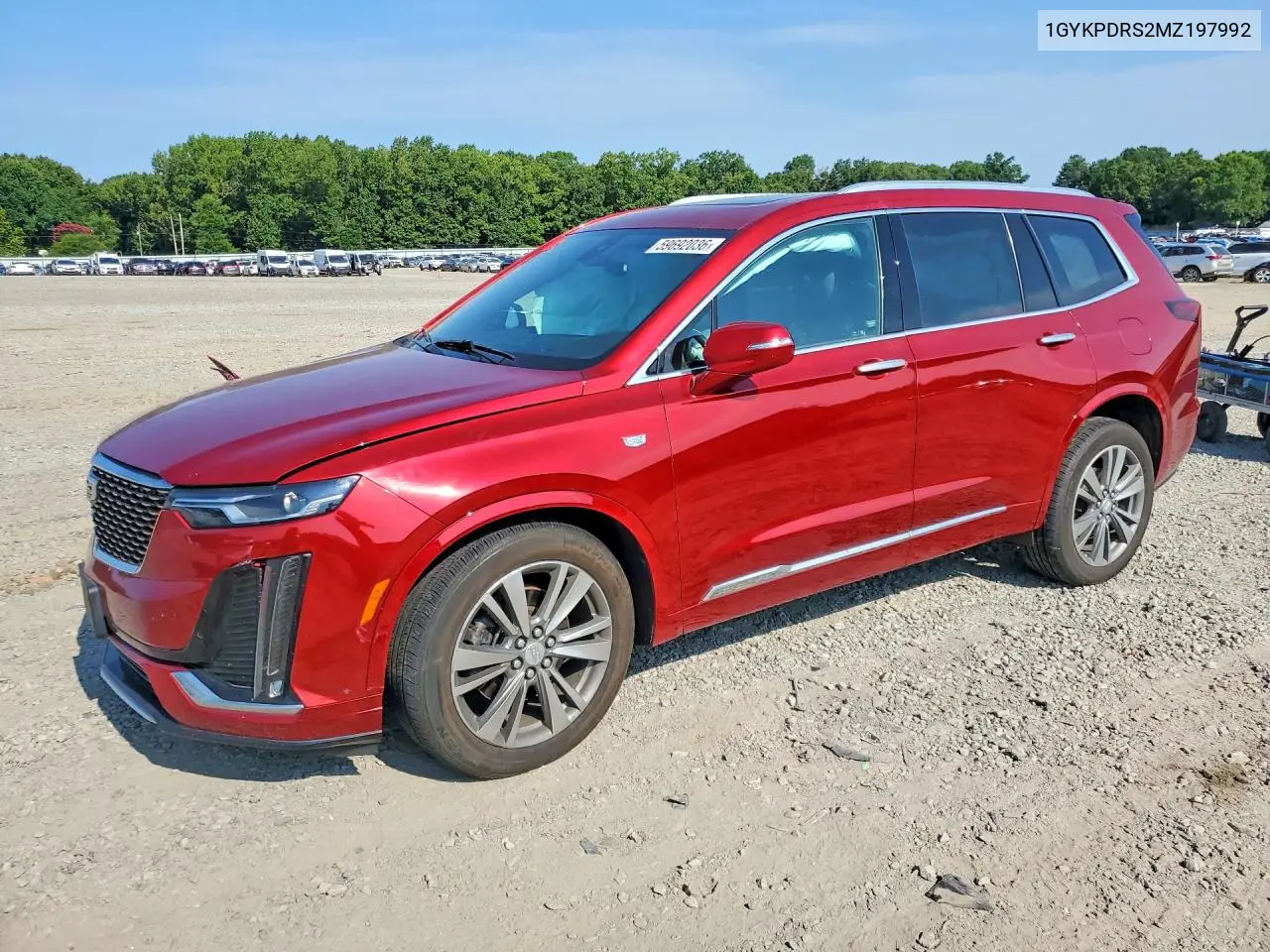 2021 Cadillac Xt6 Premium Luxury VIN: 1GYKPDRS2MZ197992 Lot: 59692036