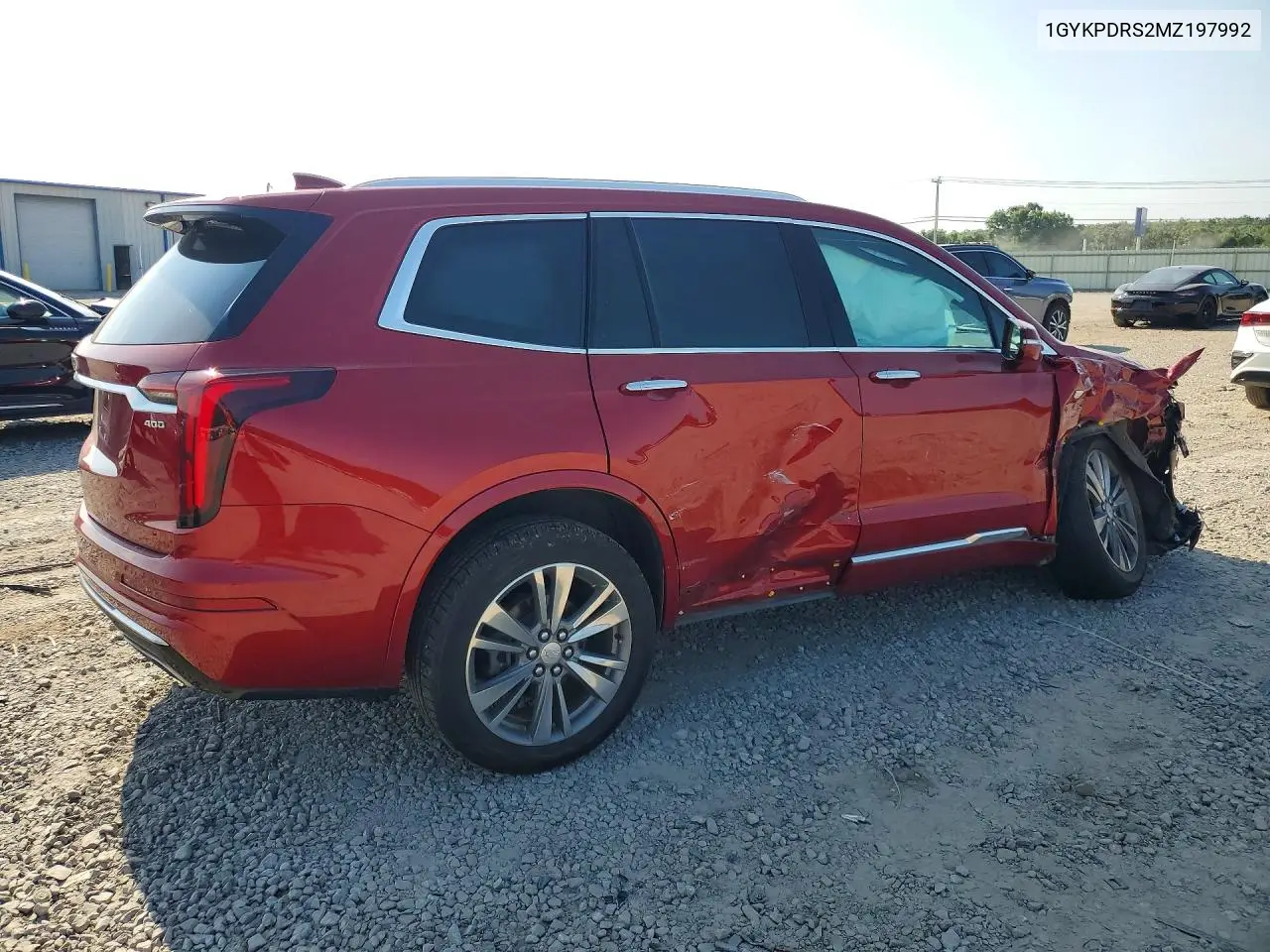 2021 Cadillac Xt6 Premium Luxury VIN: 1GYKPDRS2MZ197992 Lot: 59692036