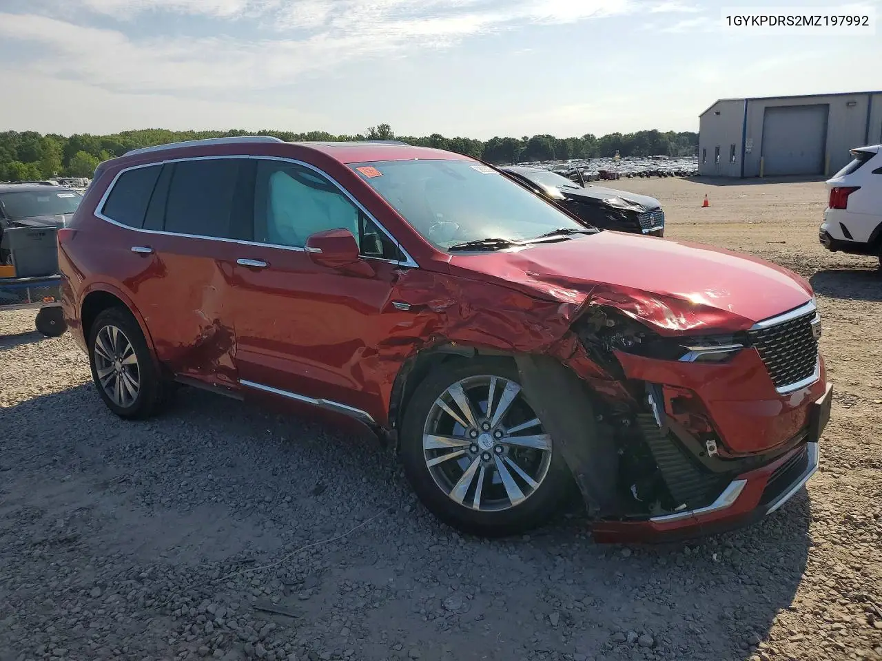 2021 Cadillac Xt6 Premium Luxury VIN: 1GYKPDRS2MZ197992 Lot: 59692036
