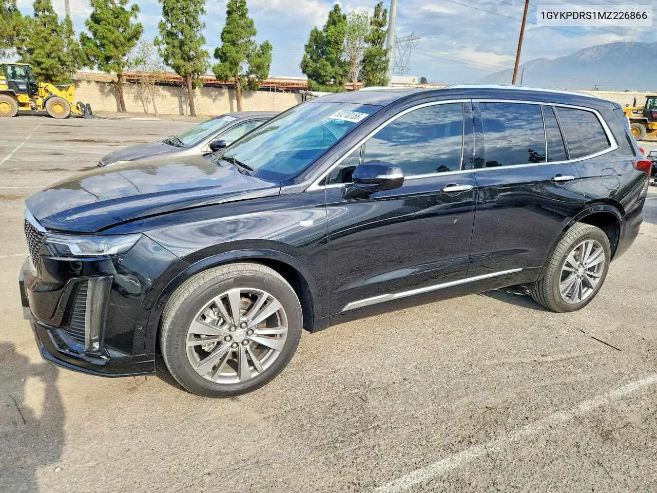 2021 Cadillac Xt6 Premium Luxury VIN: 1GYKPDRS1MZ226866 Lot: 60210156