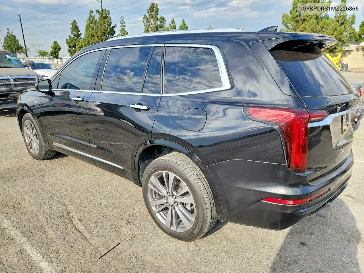 2021 Cadillac Xt6 Premium Luxury VIN: 1GYKPDRS1MZ226866 Lot: 60210156