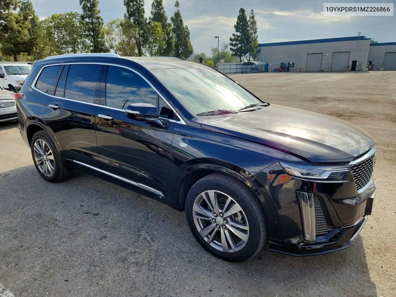 2021 Cadillac Xt6 Premium Luxury VIN: 1GYKPDRS1MZ226866 Lot: 60210156