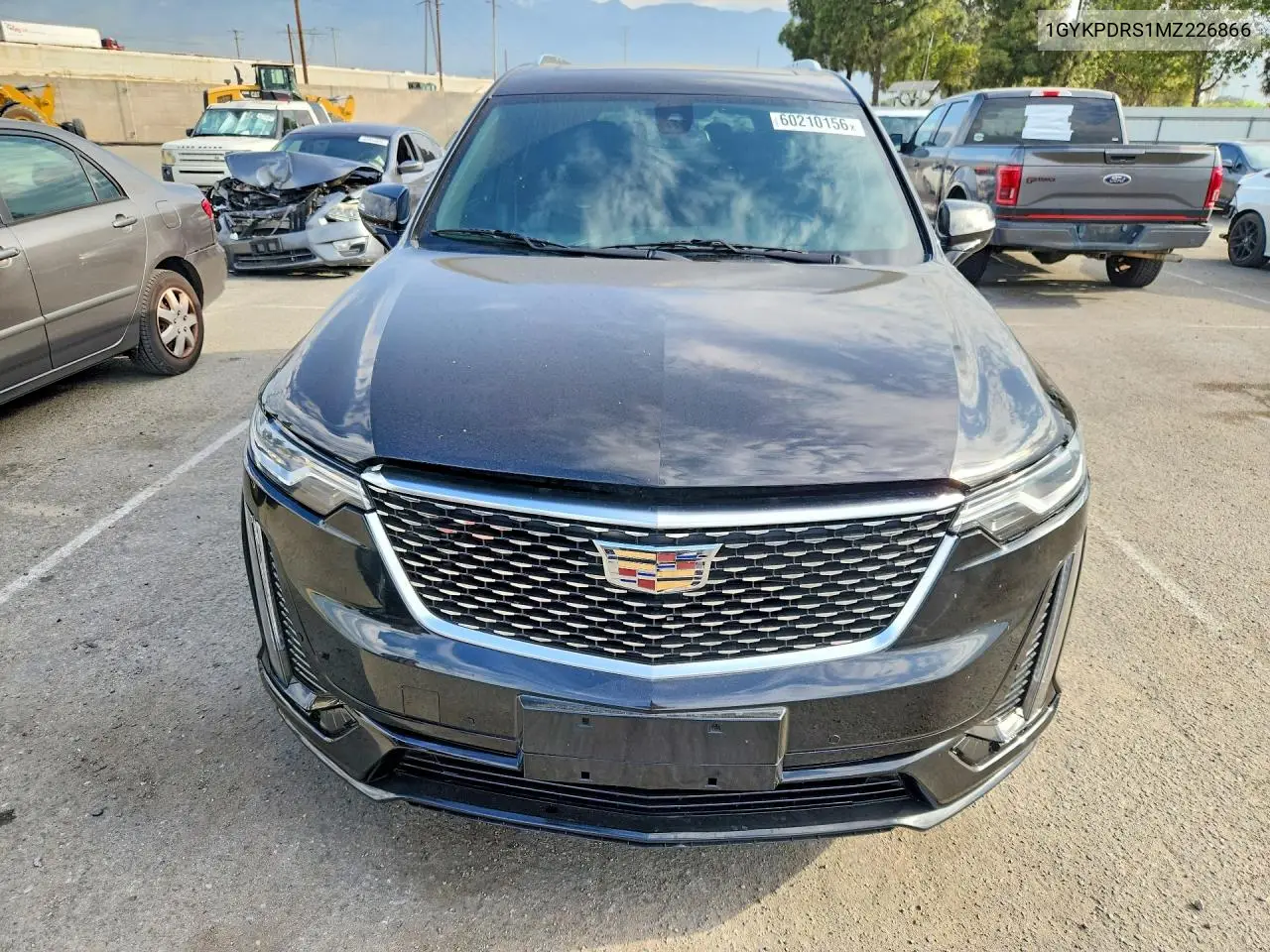 2021 Cadillac Xt6 Premium Luxury VIN: 1GYKPDRS1MZ226866 Lot: 60210156