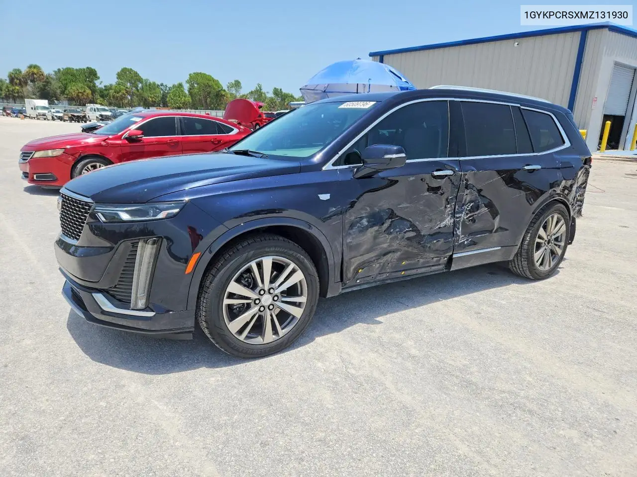 2021 Cadillac Xt6 Premium Luxury VIN: 1GYKPCRSXMZ131930 Lot: 60509796