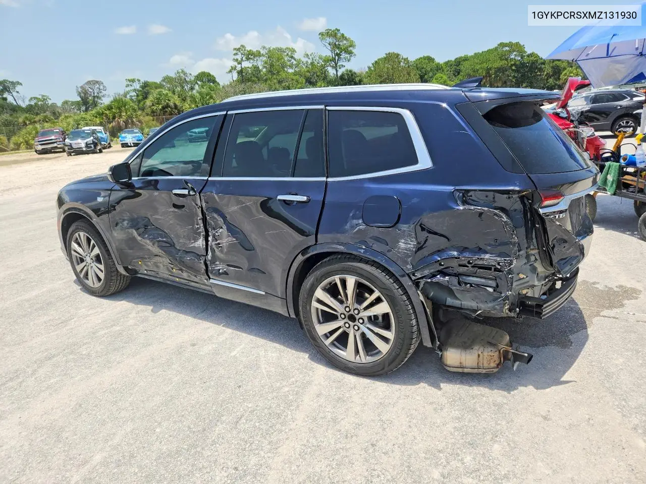 2021 Cadillac Xt6 Premium Luxury VIN: 1GYKPCRSXMZ131930 Lot: 60509796