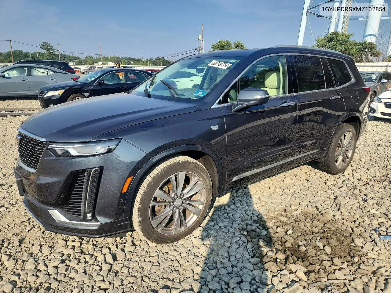 2021 Cadillac Xt6 Premium Luxury VIN: 1GYKPDRSXMZ102854 Lot: 60719776