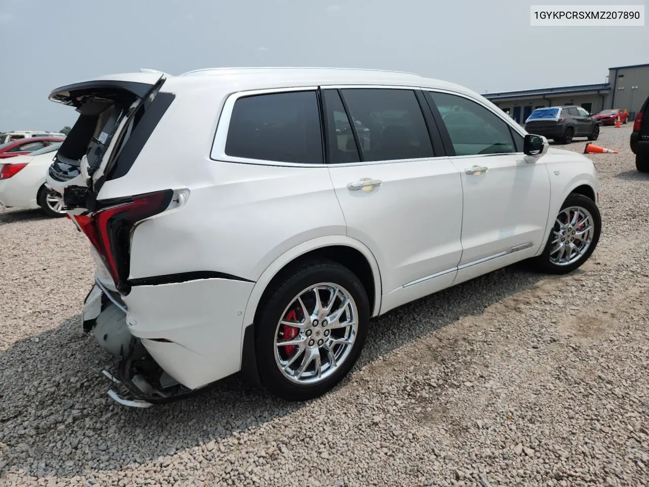 2021 Cadillac Xt6 Premium Luxury VIN: 1GYKPCRSXMZ207890 Lot: 60819056
