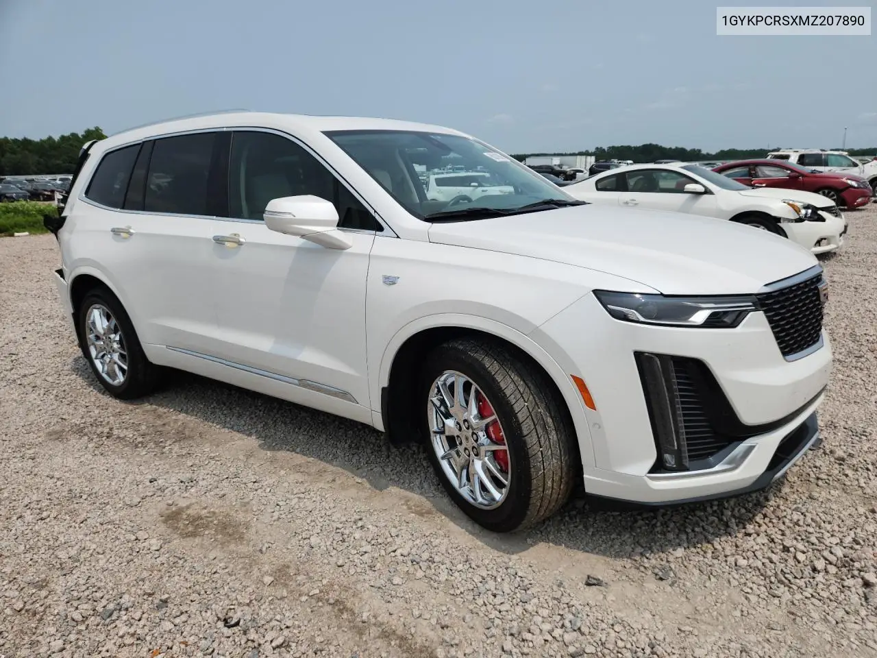 2021 Cadillac Xt6 Premium Luxury VIN: 1GYKPCRSXMZ207890 Lot: 60819056