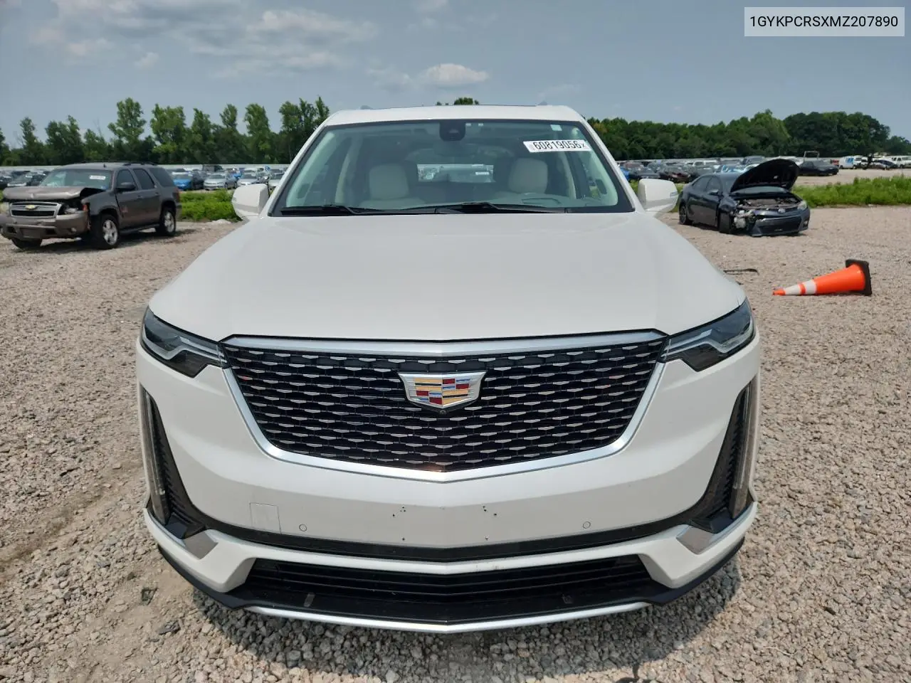 2021 Cadillac Xt6 Premium Luxury VIN: 1GYKPCRSXMZ207890 Lot: 60819056