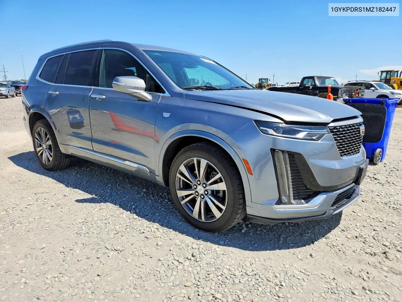 2021 Cadillac Xt6 Premium Luxury VIN: 1GYKPDRS1MZ182447 Lot: 60852476