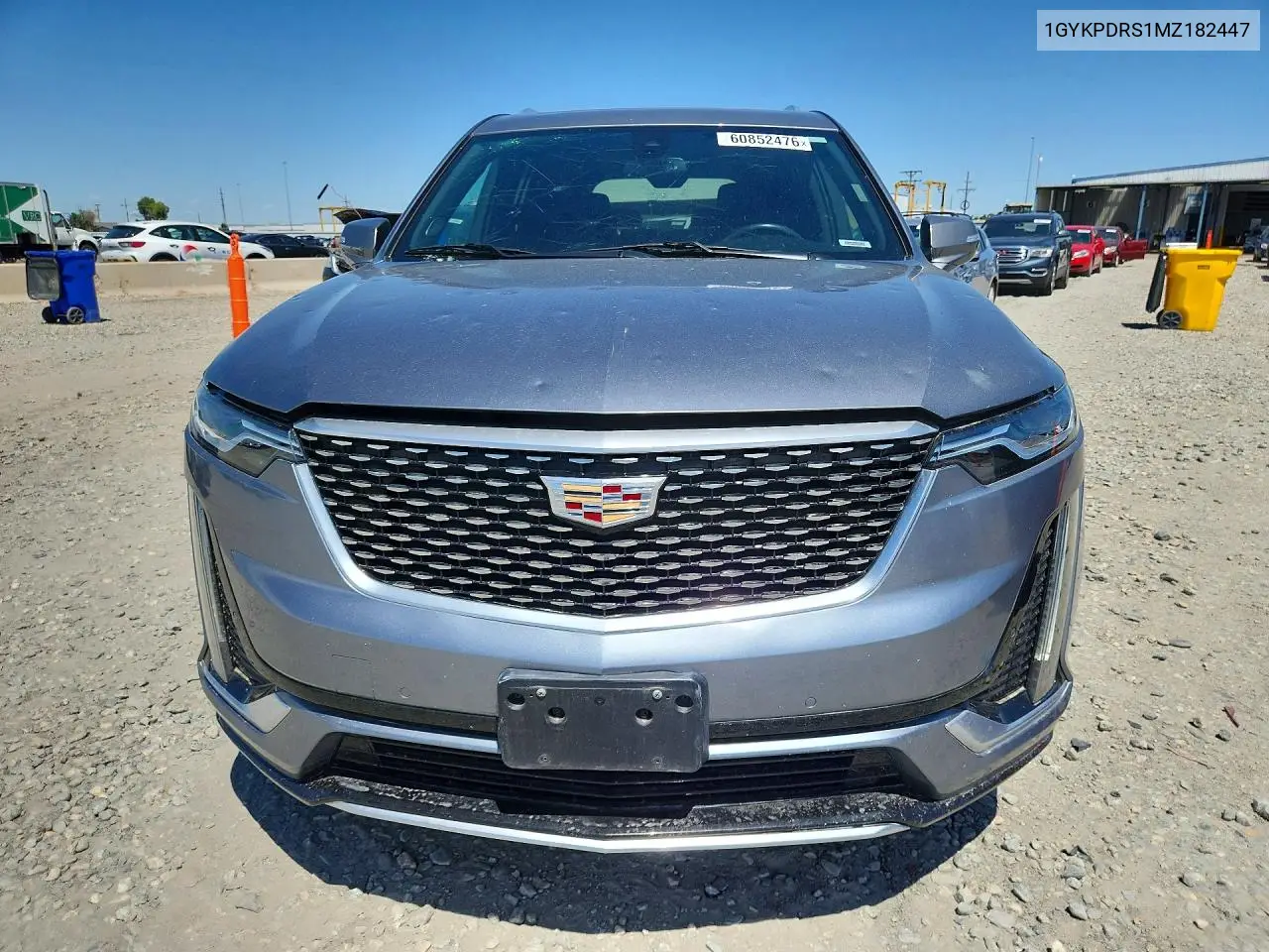 2021 Cadillac Xt6 Premium Luxury VIN: 1GYKPDRS1MZ182447 Lot: 60852476