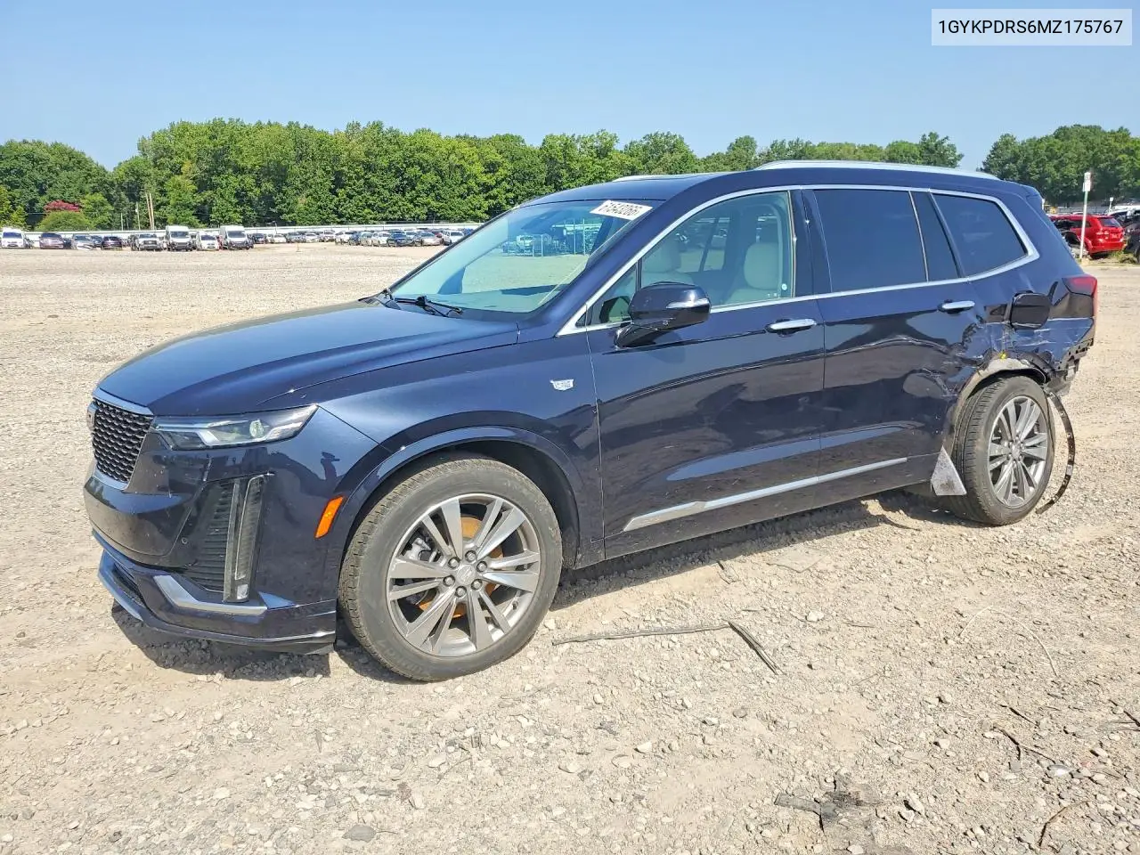 2021 Cadillac Xt6 Premium Luxury VIN: 1GYKPDRS6MZ175767 Lot: 61543266