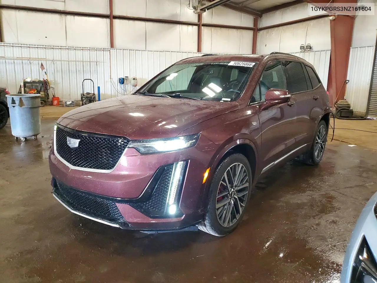 2022 Cadillac Xt6 Sport VIN: 1GYKPGRS3NZ161604 Lot: 50625866